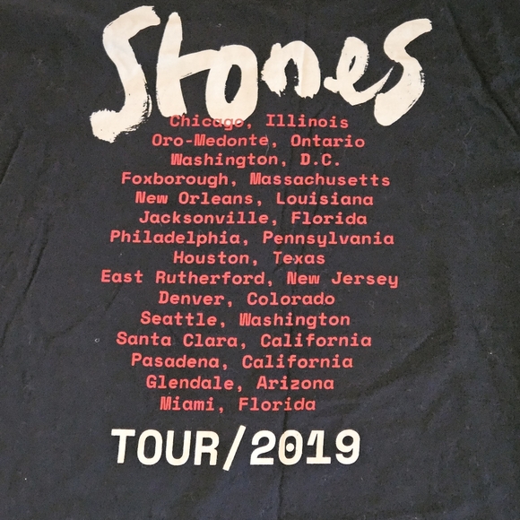 Rolling Stones 2019 Classic Tour T-Shirt Mens XXL - Picture 8 of 10